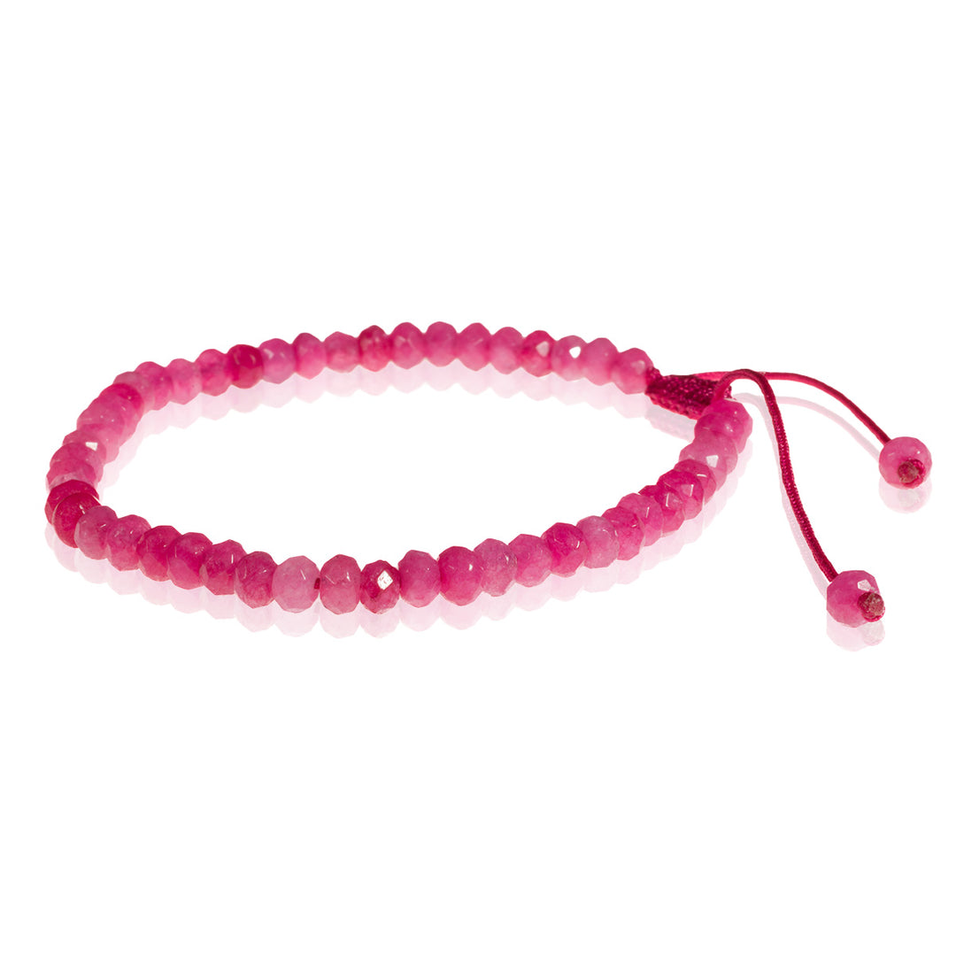 Lucky Stone Fuchsia Jade