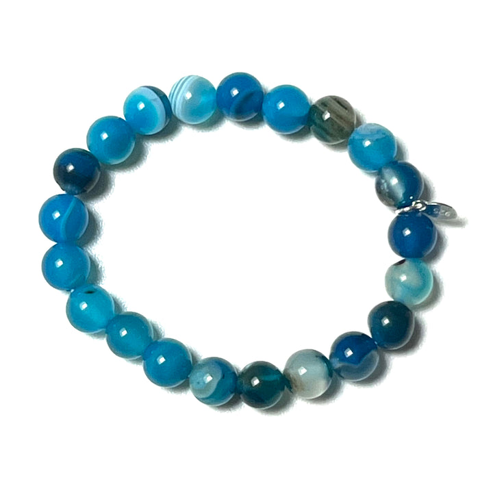 Lucky Stone bracelet - blue agate