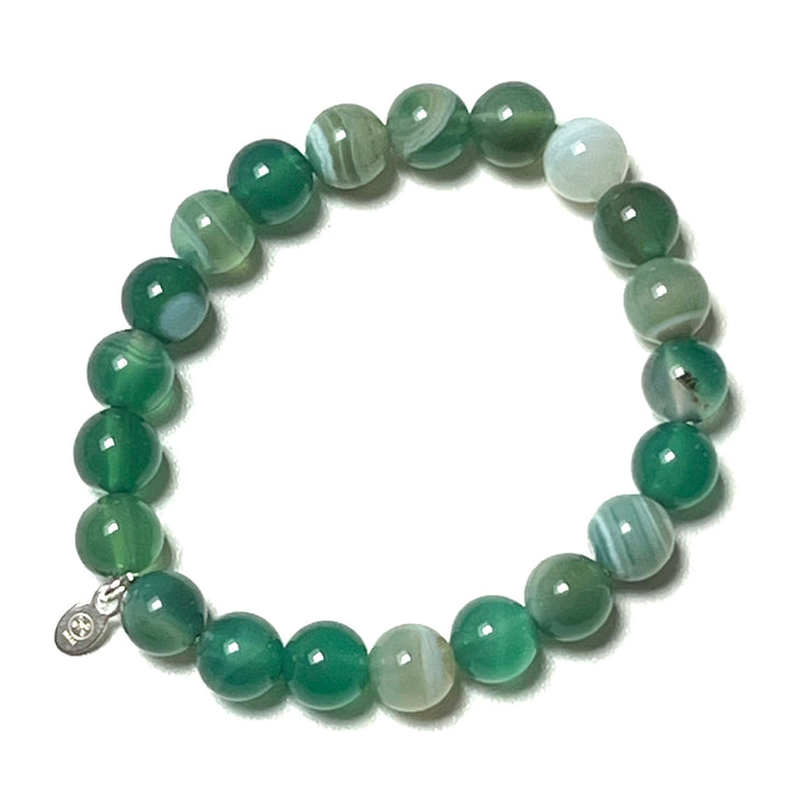 Lucky Stone bracelet - green agate