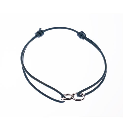 CARE, Link the Link bracelet, Navy blue