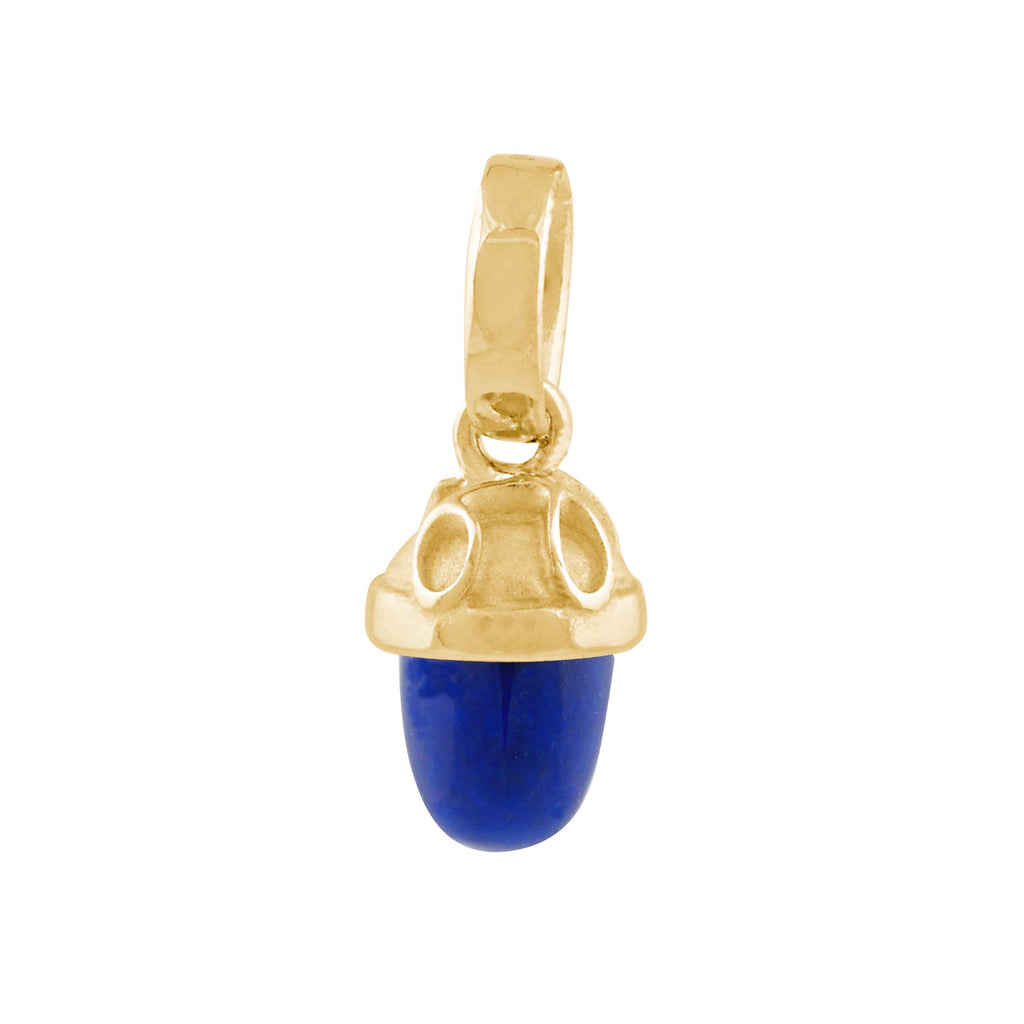 Lucky Drop, Lapis Lazuri, 18 kt. Guld