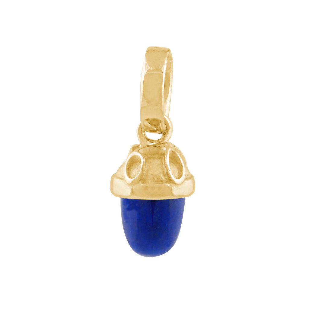 Lucky Drop, Lapis Lazuli, 18 kt. Gold