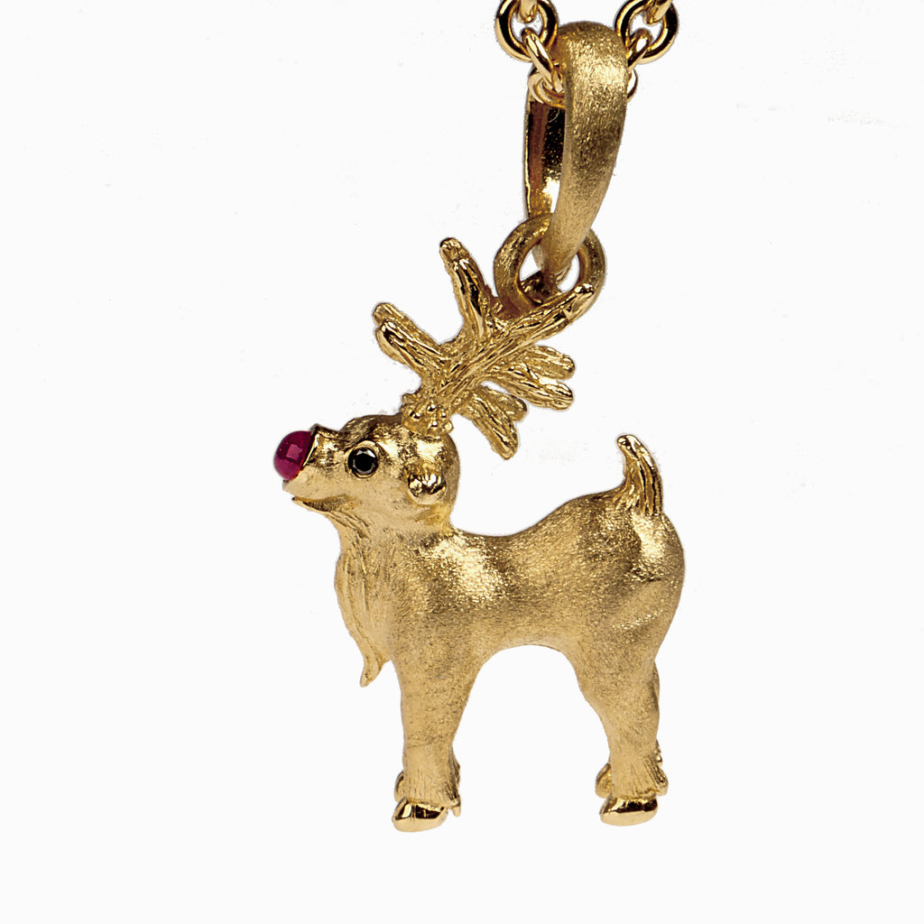 Rudolf, 18 kt. guld